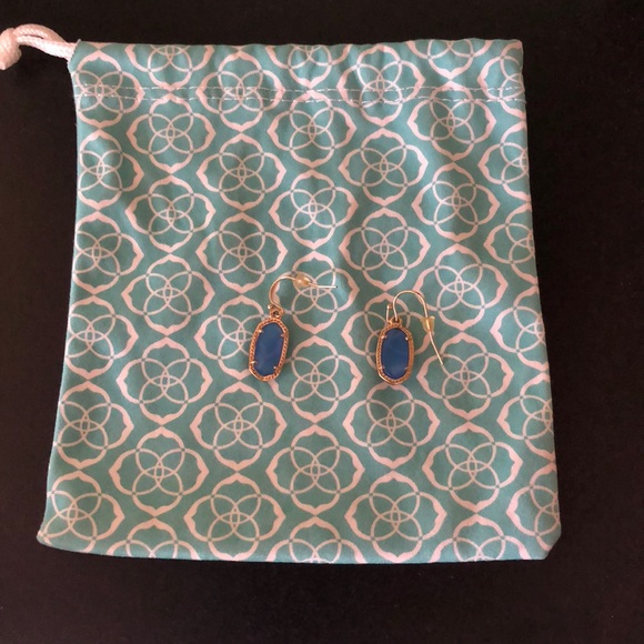 Kendra Scott periwinkle earrings - Picture 2 of 3